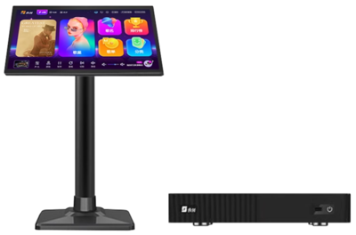 音創(chuàng)H70 新款智能語(yǔ)音點(diǎn)歌機(jī)分體機(jī) 4K高清雙系統(tǒng)家用KTV卡拉OK點(diǎn)唱機(jī) H70-21.5寸4K分體機(jī) 1T硬盤(pán)